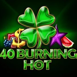 40 Burning Hot logo by Amusnet Interactive at Vegasino Casino40 Burning Hot