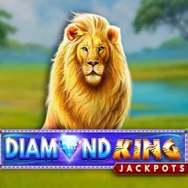 Try Diamond King Jackpots slot by SpinPlay Games on vegasinocasino1.com – logo image