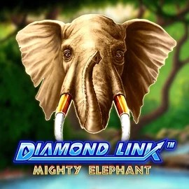 Diamond Link Mighty Elephant logo – Slots by Novomatic at Vegasino Casino