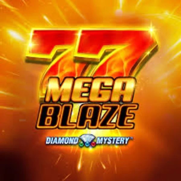 Diamond Mystery Mega Blaze logo by Greentube at Vegasino Casino