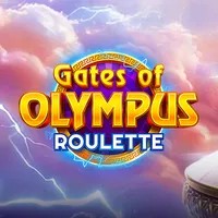 Gates of Olympus Roulette logo – Live Casino by Pragmatic Play at Vegasino Casino