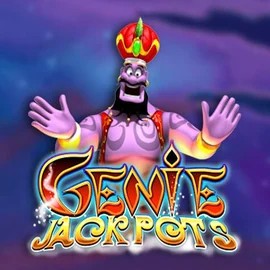 Genie Jackpots slot icon by Blueprint Gaming, available at Vegasino Casino