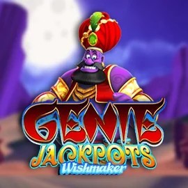 Genie Jackpots Wishmaker logo by Blueprint Gaming Vegasino Casino
