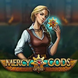 Mercy Of The Gods logo by NetEnt Vegasino Casino