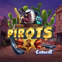 Pirots 3 by ELK Studios, showcased at vegasinocasino1.com – game logo