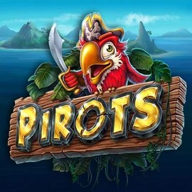 Pirots logo by ELK Studios at Vegasino CasinoPirots
